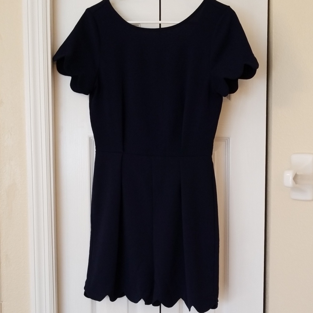 Scalloped Romper